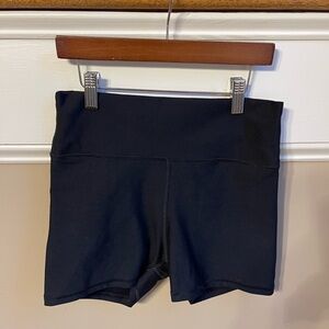 BECCA Black Athletic Shorts with Compression Fit